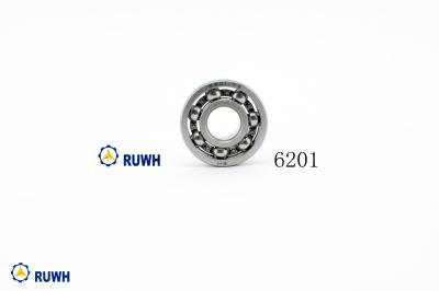 China Carbon Steel Motorcycle Bearings 6201 Open , High Precision Ball Bearings for sale