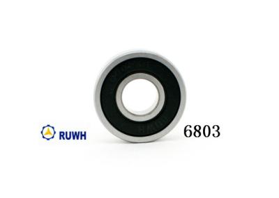 China High Speed Gcr15 Double Shielded Deep Groove Ball Bearing 6803 Single Row 6803 for sale