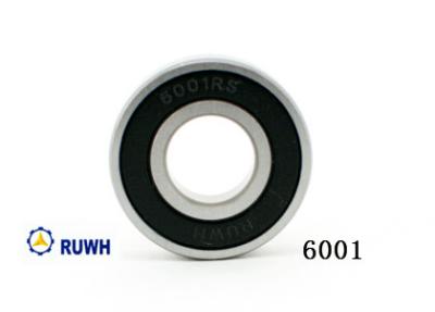 China Low Noise 6001 2RS Single Row Deep Groove Ball Bearing For Electric Motor for sale