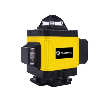 China 16 lines 4d cross line 360 laser level with remote for construction 126*63*10mm for sale