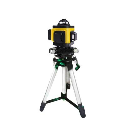 China cheap and qualified 4D 16 line green beam self-leveling 360 degree laser level 126*63*10mm for sale