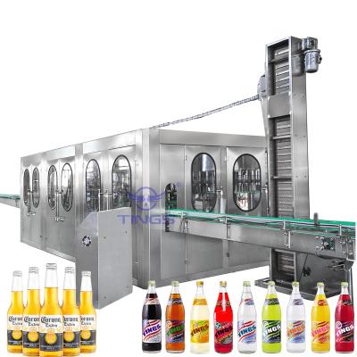 Cina Vitamin c juice production line accept pet or glass bottle filling in vendita