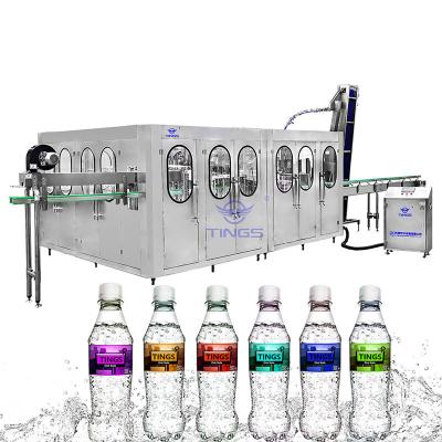 Cina small scale automated csd plant rotary carbonated beverage bottle filling machines in vendita