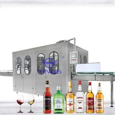 Cina Commercial automatic spirits bottling plant machine manufacturer in vendita