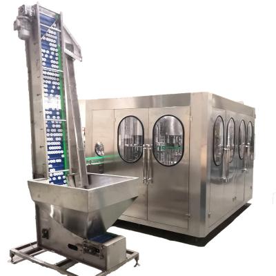 Китай Full auto small bottle juice hot filling packaging machine fruit juice making processing plant prices продается