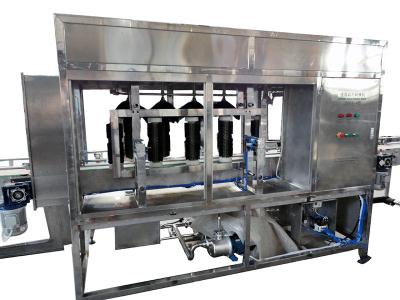 China 100BPH 5 gallon water barrel bottle filling sealing plant bottle water making machine equipment for sale