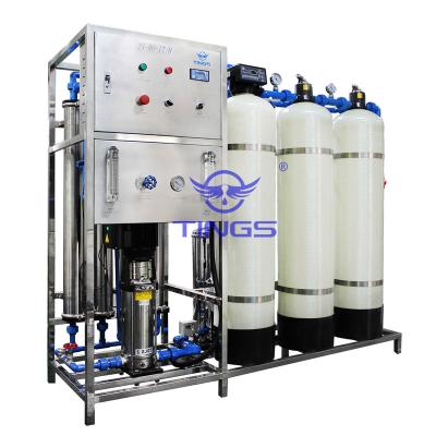 China Mini mineral water plant purify water machine 1000lph to 2000lph for sale