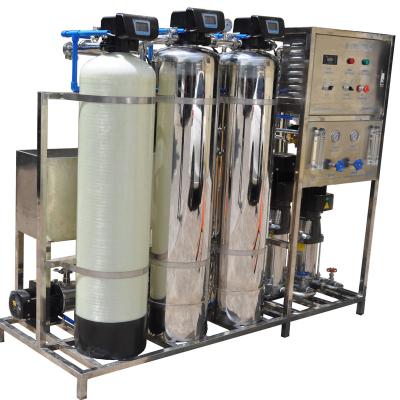 China 2000L/H RO Water Treatment Plant with Water Softener en venta