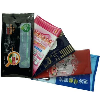 China Best Selling Food Grade Plastic Packaging Moisture Proof Bags , Custom Printed Middle Seal Organ Bag for sale