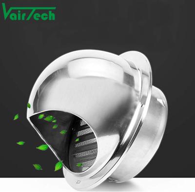 China Modern Wall Mounted Pipe Exhaust Duct Caps For Ventilation Fresh Air for sale