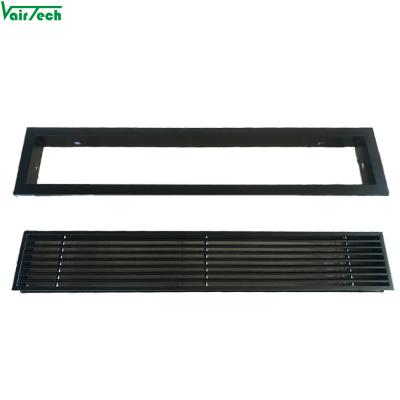 China Easy Installation Removable Air Conditioning Core Linear Grille Diffuser For HVAC System for sale