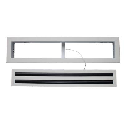 China Modern Linear HVAC Air Split Diffuser For Air Conditioning System for sale