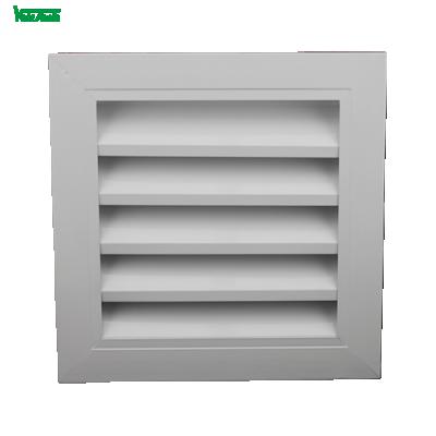 China Large Modern Aluminum Blade Return Air Canopy Ventilation Grill Canopy Return Grille for sale