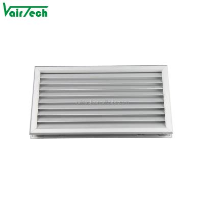 China Modern Decorative Adjustable Aluminum Vent Grill Bathroom Door Ventilation for sale