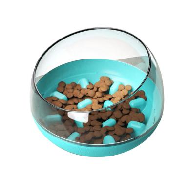 China 2021 New Pet Dogs Popular Slow Slow Food Amazon Innovation Products Dog Food Anti Tumbler Tumbler Toy for sale