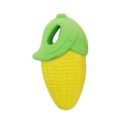 China New Arrival Sustainable Pet Toys Vegetable Corn Chew Feeder Dog Toys for sale