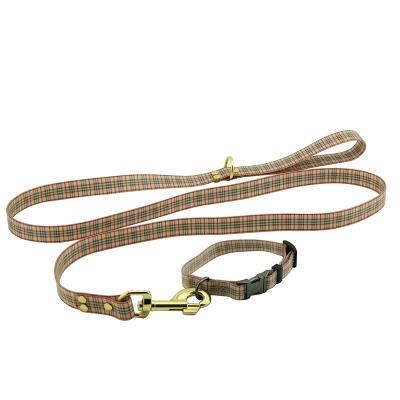 China Eco-Friendly Wholesale Custom Multiple Colors Dog Leash Rope And Quick Release Dog Collar for sale