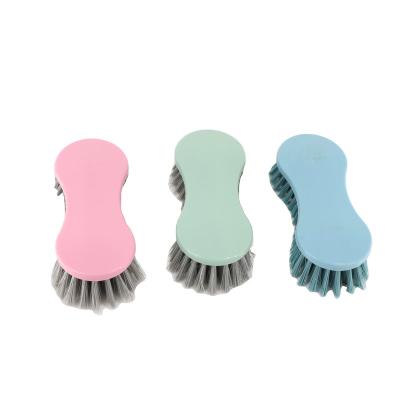 China Sustainable Design Household Fashion Plastic Clothes Scrub Wash Cleaning Brush for sale