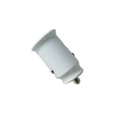 China Mobile Phone CE Certified Mini Dual USB Qi 2.4A Car Charger for sale