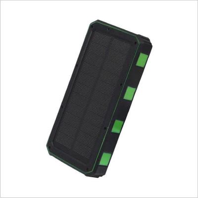 China Solar Panel Charging Solar Power Bank 20000 mAh Powerbank Portable Charger Extra External Battery For Mobile Phone for sale