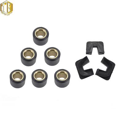 China TMMP 15x12mm more than 10g motorcycle roller weight set + sliders [MT-0213-112B1-2] for YAMAHA JOG50 weight ball for sale