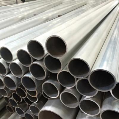 China Industrial Pure Aluminium Pipe 1050 1060 SCH 40 Polished Silver Round For Refrigerator for sale