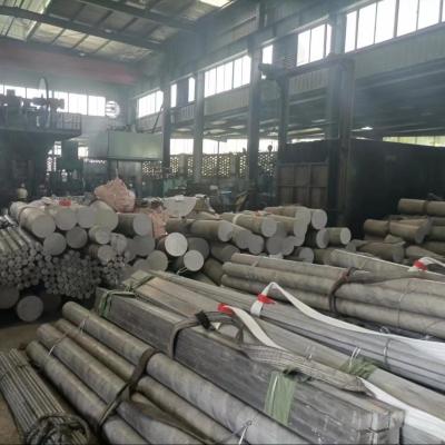 China Extruded Round Aluminium Rod Solid Bar 2024 5052 5083 T6 Silver Color ISO Certificate for sale