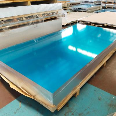 China 3mm 5mm Plate Aluminium Sheet 1050 H14 Pure 1500mm Width With PVC Film Coated for sale