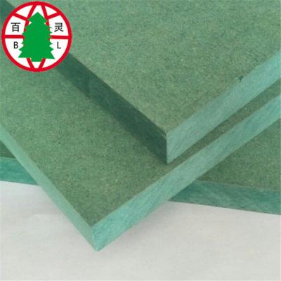 China Highly Waterproof MDF Board Black Core Moisture Proof Waterproof 12mm MDF for sale