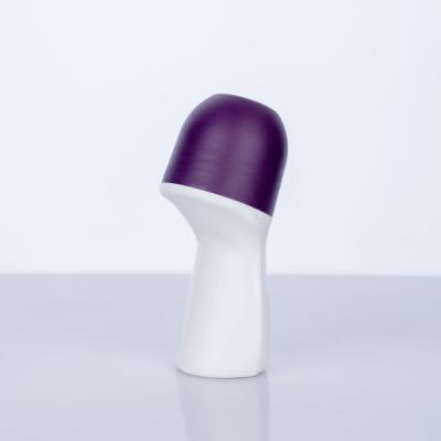 China 50ml Cosmetic High Quality Cylinder Shape Empty Plastic Deodorant Roll On Bottle for sale