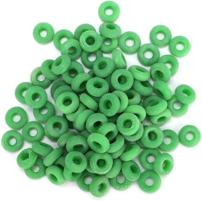 China Latex Castration Rings Bands For Goat And Other Animal 100pcs Per Bag color green à venda