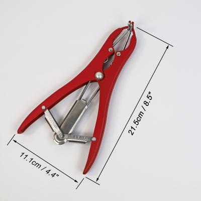 Cina Castration Bander For Goats, Livestock red Balloon Expander Pliers For castrating Goats Cows Sheep Pig in vendita