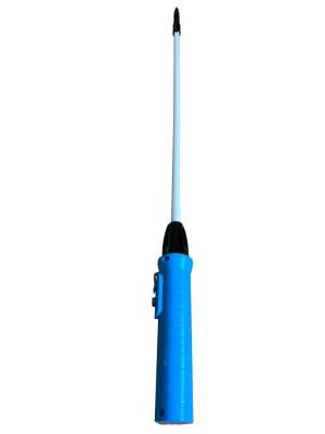 China Farm Cow Shocker Stick 88cm Blue Ergonomic Cattle Prod Stick non detachable for sale