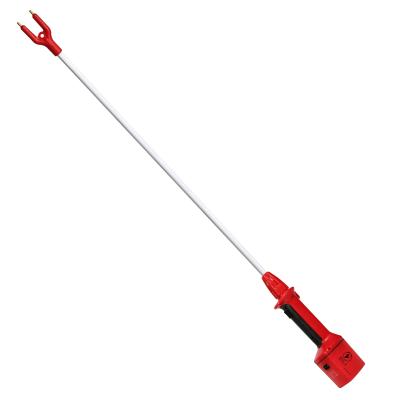 China 43inch Livestock Electric Shocker Red Rechargeable Cattle Prods 1.0kg for sale