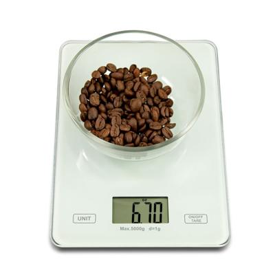 China Weigh Best Function J&R Accurate Electronic Kitchen Scales 11lb/5kg La Cocina Black Scale Balanza Diseos Para For Macros for sale