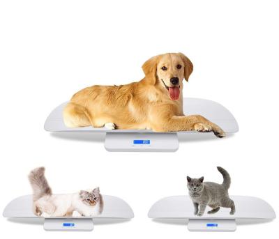 China Weigh Light Function 100KG Dog Cat Weight Scale Small Animal Scale for sale