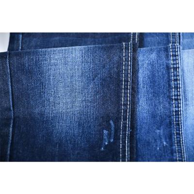 China Breathable direct selling 60/61' dark blue Foshan stretch denim fabric for jeans/dress/skirt for sale