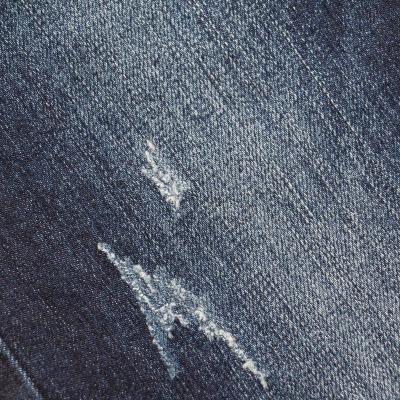 China Big Stretch Lots Moisture-absorbent Stock Lots Ready Warp Goods Denim Fabric For Sale for sale