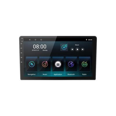 China GPS Car Radio universal car music HIFI stereo with 12EQ & Subwoofer AM/FM Radio with reverse camera gps navigation car DVD player for sale