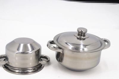 China De Reeks van Cookware van de huis niet Stok, Keukenroestvrij staal het Koken Pottenreeks Te koop