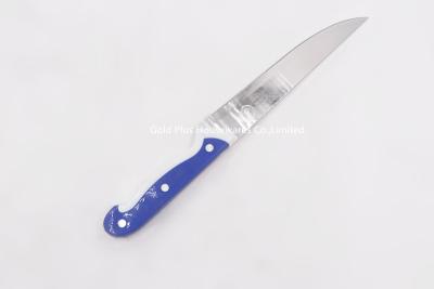 China El bloster de acero inoxidable de uso múltiple del cuchillo del cocinero de la cocina maneja el cuchillo de pelado agudo estupendo de los cuchillos de cocina en venta