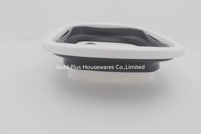 China Openluchtreis LFGB 3cm Vouwende Plastic Mand Te koop