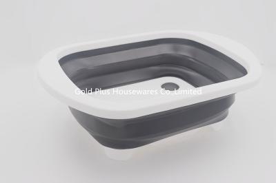 China Placa de desbastamento dobrável do silicone da cozinha 0.118CBM à venda