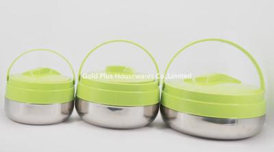 China 6L Kitchenware round shape leakproof food container with strong cover stainless steel bento food wammer for sale