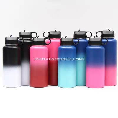 China Outdoor Sport 304 Stainless Steel Vacuum Flask Leak Proof Protein Insulated Shaker Bottles for sale