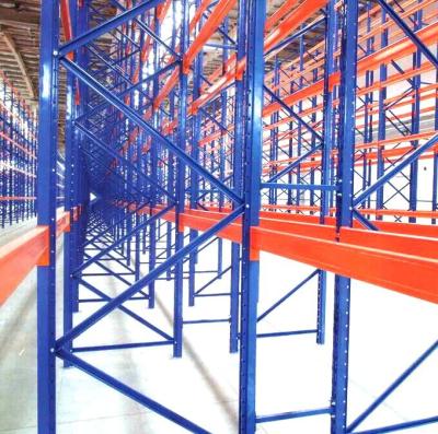 China High Strength Q355B Selective Pallet Industry Racking For Cold Room for sale