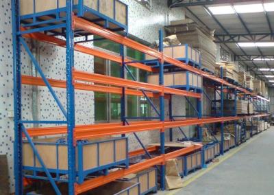 China Conventional 2000kgs Selective Pallet Racking 2 Ton Warehouse Shelving Racks for sale