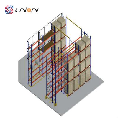 China Q235 Standard Selective Pallet Rack 1250KG Warehouse Pallet Racks for sale