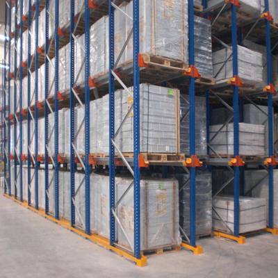 China High Density Drive In Pallet Racking 1000mm-8000mm Length Drive In Rack for sale