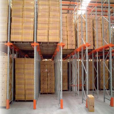 China 2T Drive In Pallet Racking Warehouse Drive In And Drive Through Racking for sale